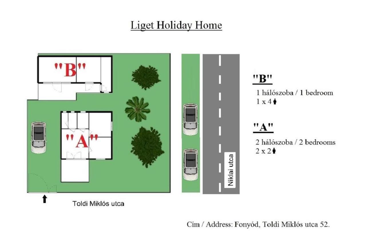 Liget Holiday Home Fonyód Buitenkant foto
